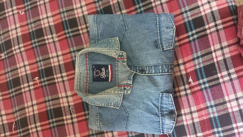 Denim Shirt XL Size