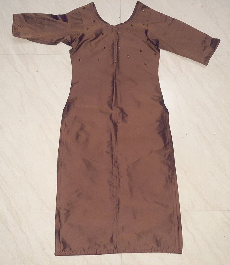 Brown Kurta