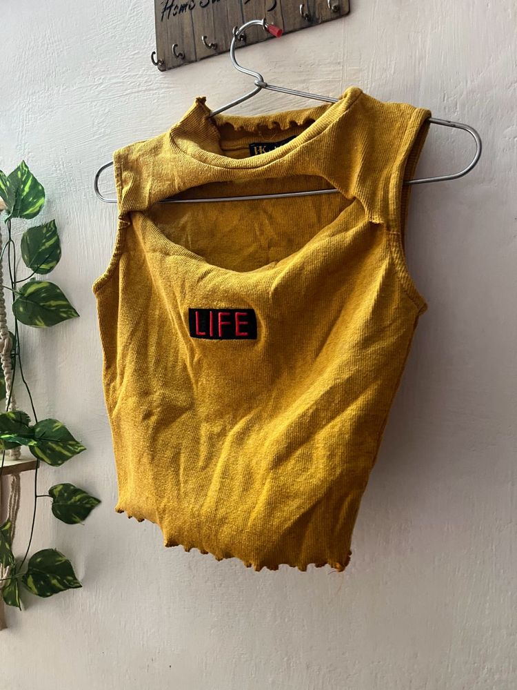 Yellow Tank Top