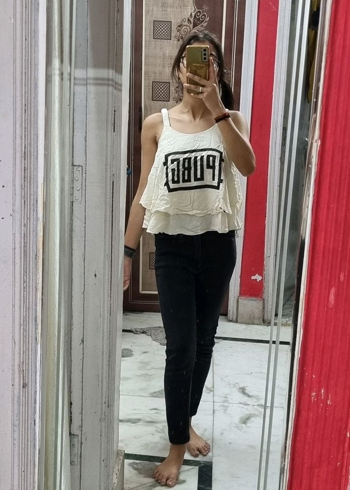 Cute Pubg Crop Top