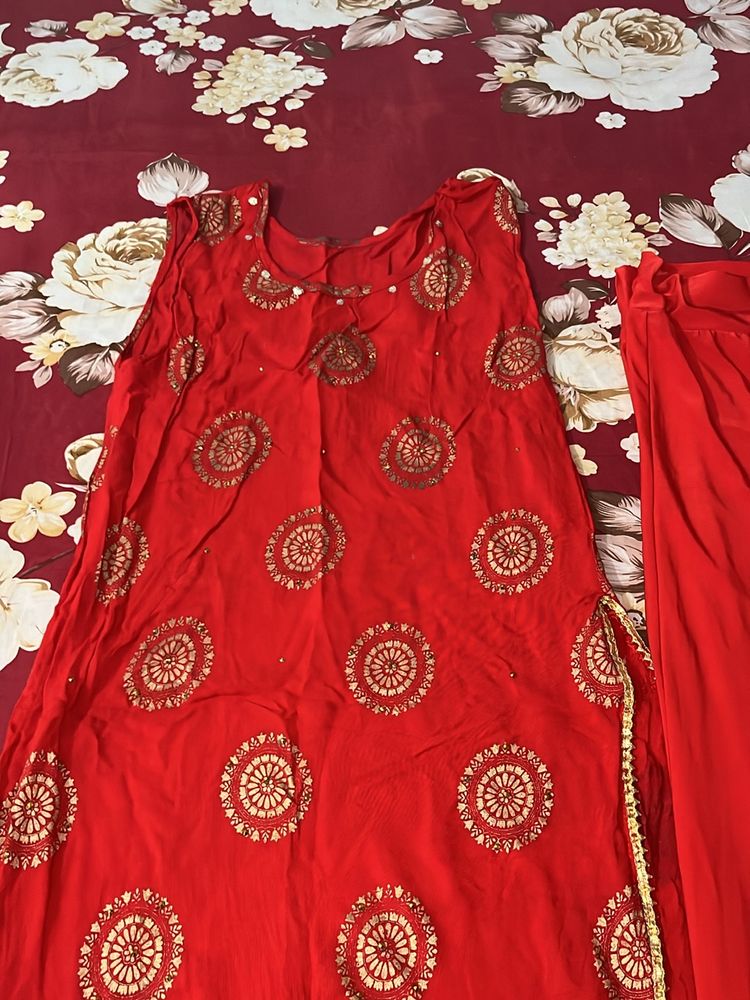 Kurti Palazzo Set