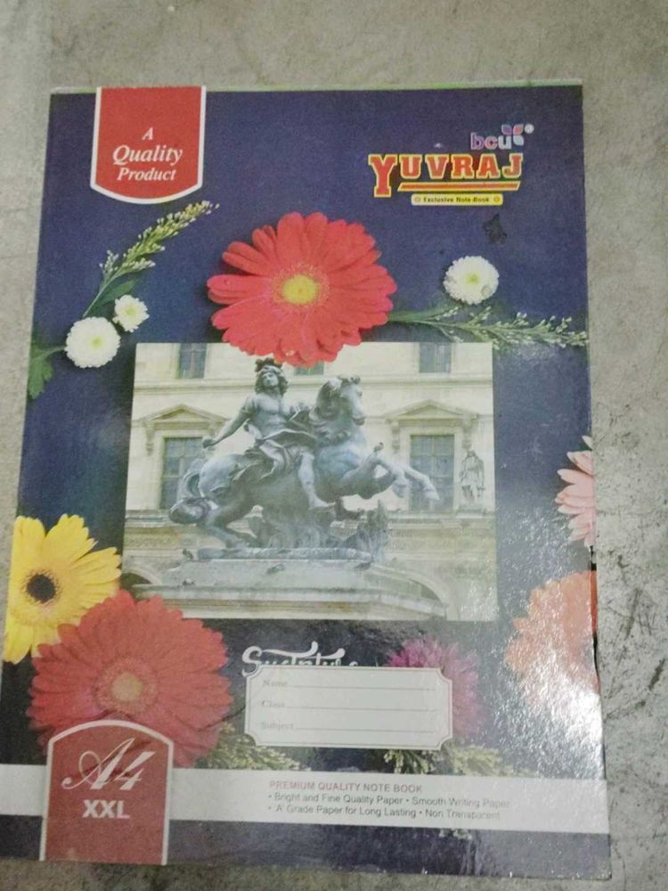 A4 Yuvraj Notebook