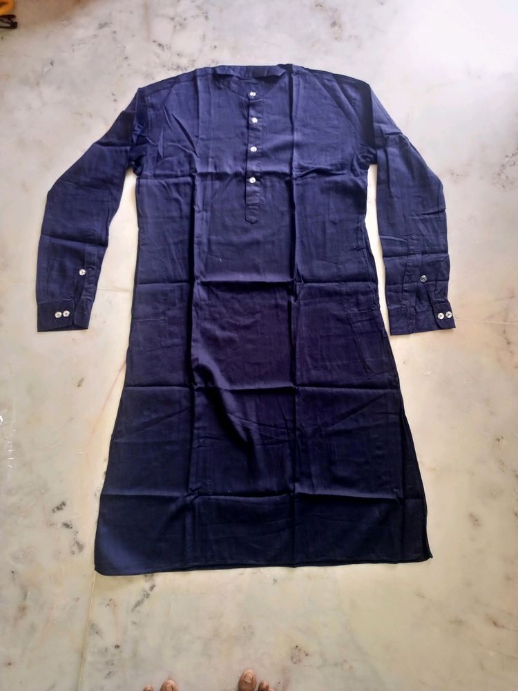 Nevy Blue Men's Kurta 42size