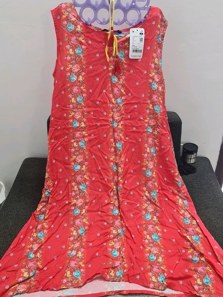 SRISHTI Floral Print A-Line Kurta