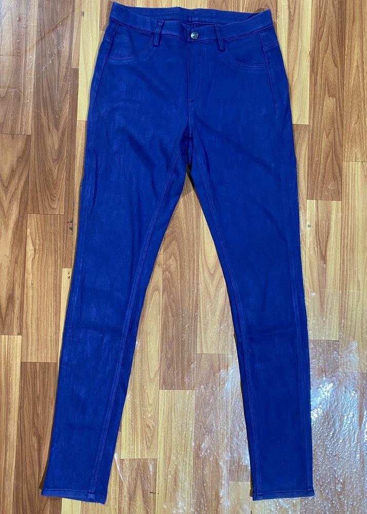 Blue Jeggings