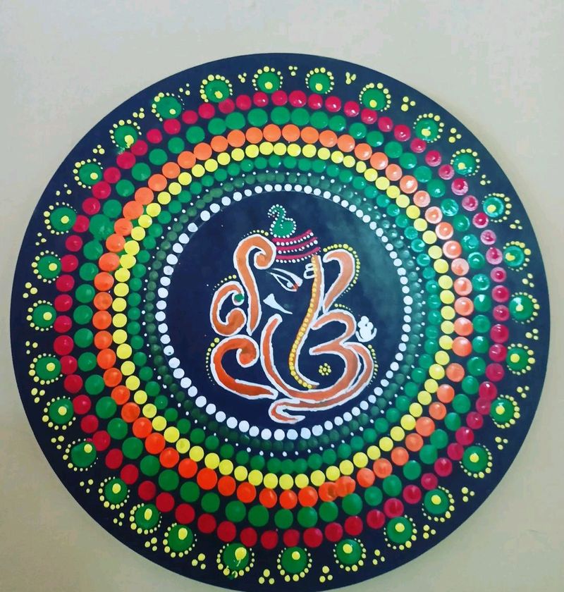 Ganesh Mandala Painting