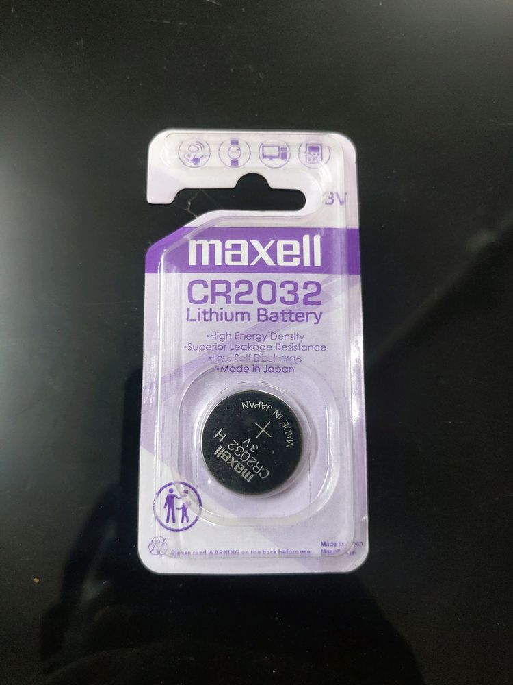 MAXELL GENUINE CR2032 BATTERY FOR CAR REMOTE