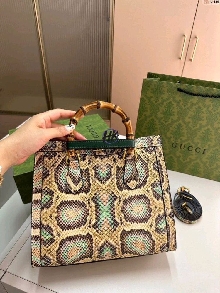 Gucci_GG_Diana_Python_Premium_Tote_Bag