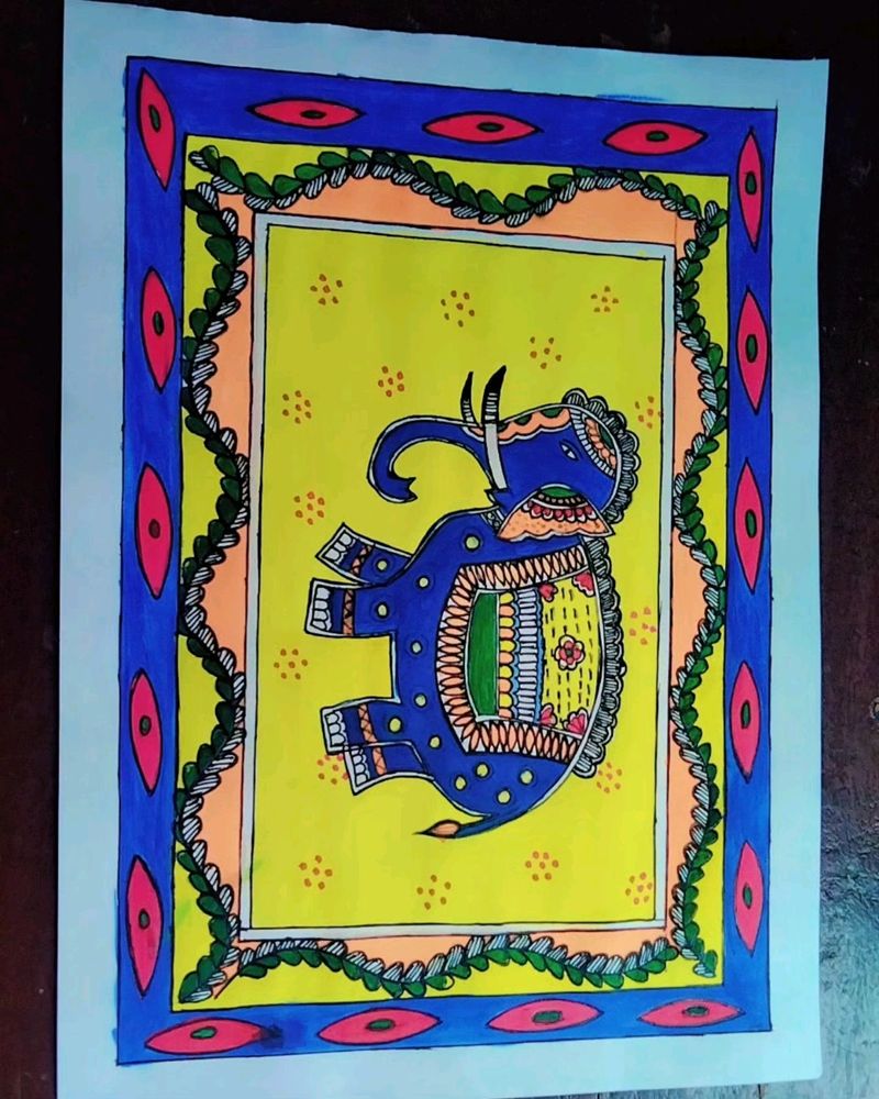 Mithila Painting 🎨