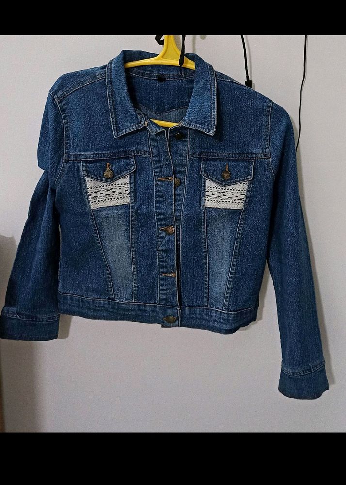 Denim Crop* Jacket ~ @ ₹150