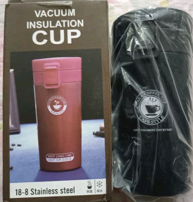 Travel Insulated Coffee Mug With Lock 1pc Only