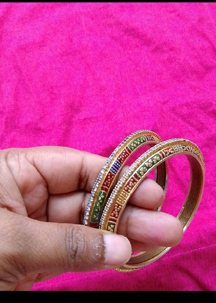 2 New Beautiful Kada Sets/ Bangles