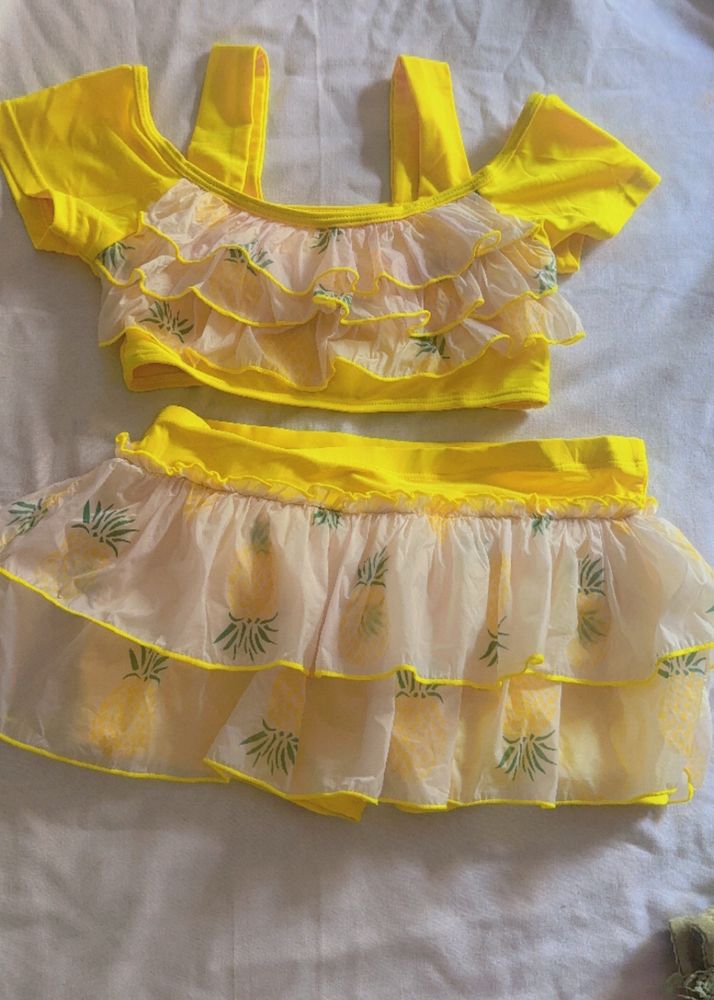 Yellow Swimming Costume