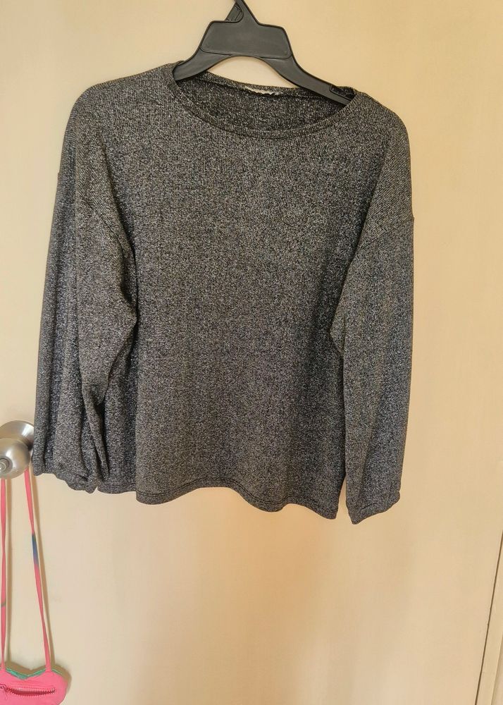 Zara Shimmer Top