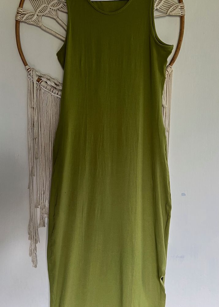 Olive Maxi Dress