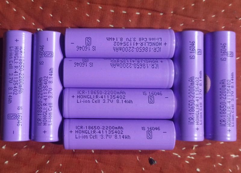 3.7v Battery Pack Of 3