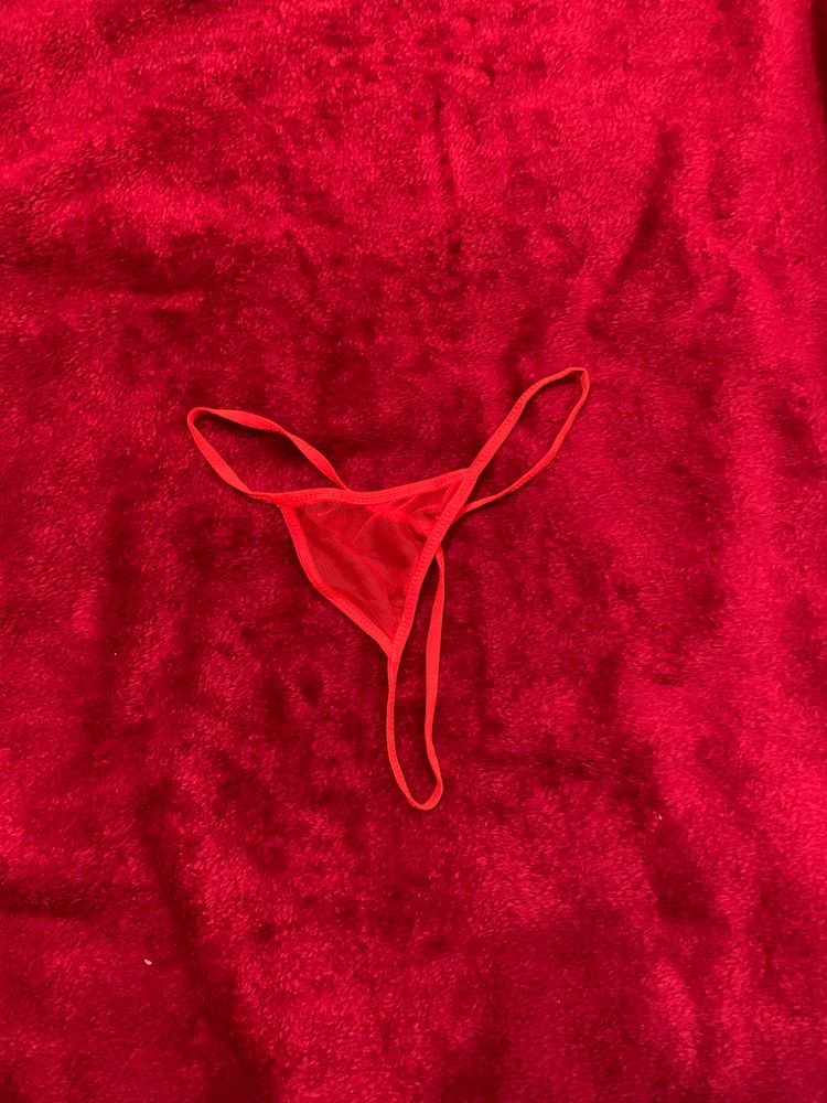 G String In Red Colour