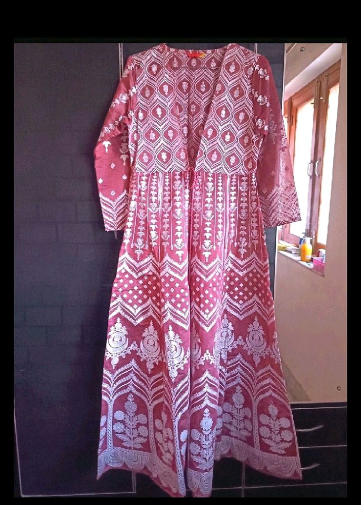 Vishuddh Ethnic Long Kurta With Jacket