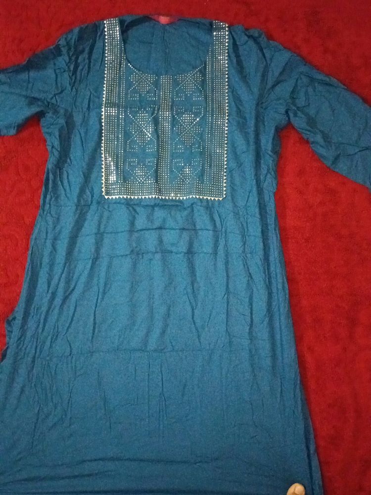 Teal Blue Kurta💙