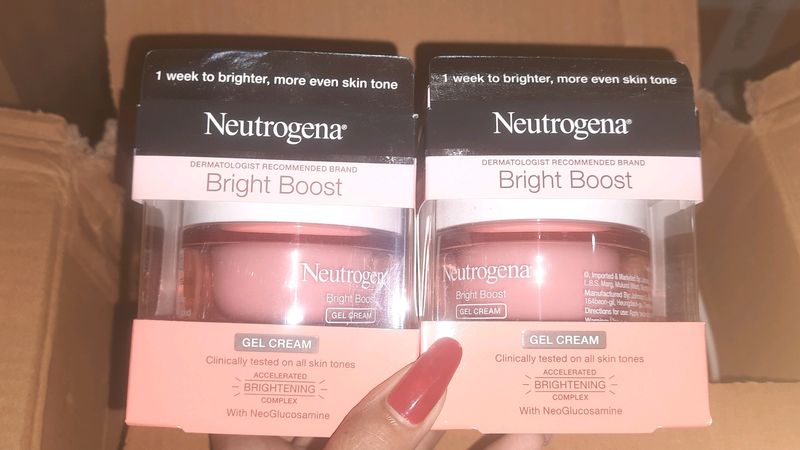 Neutrogena Bright Boost 🌞 ✨️ Gel Cream ✨️