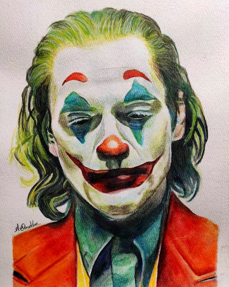 Joker Color Portrait