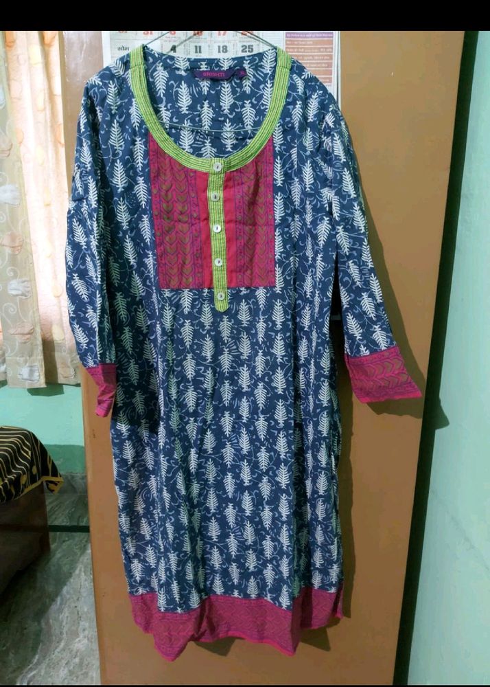 Blue Kurta XL