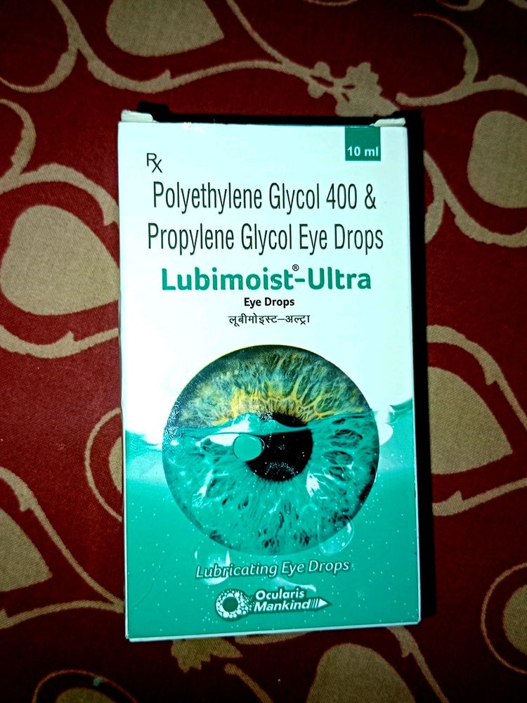 lubricant eye drops..