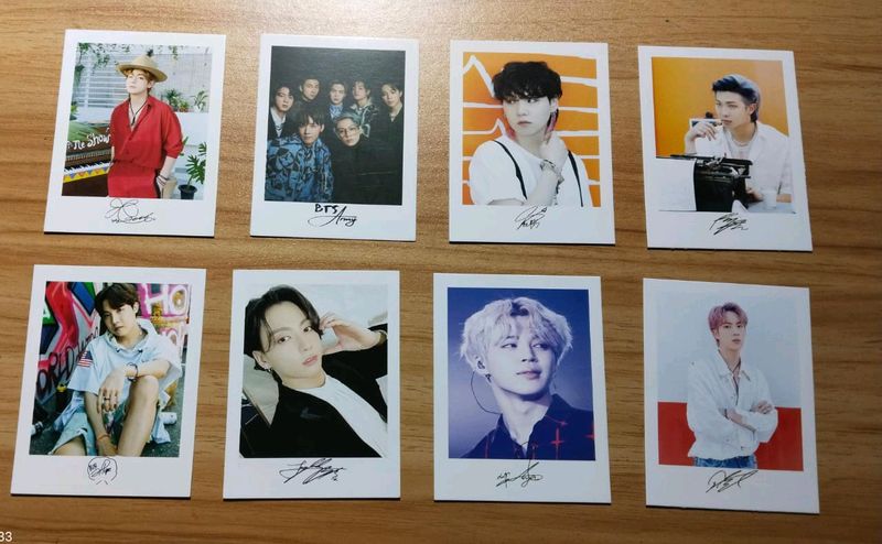 BTS Photocardsn