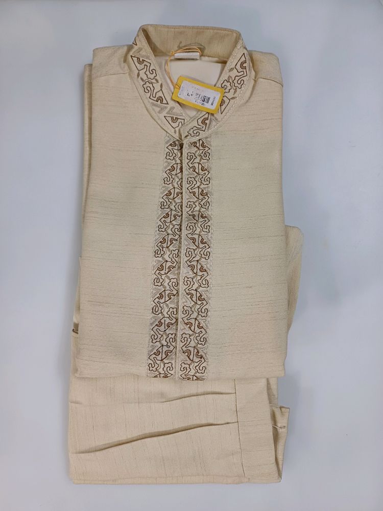 Jodhpuri Pant Set (Cream)