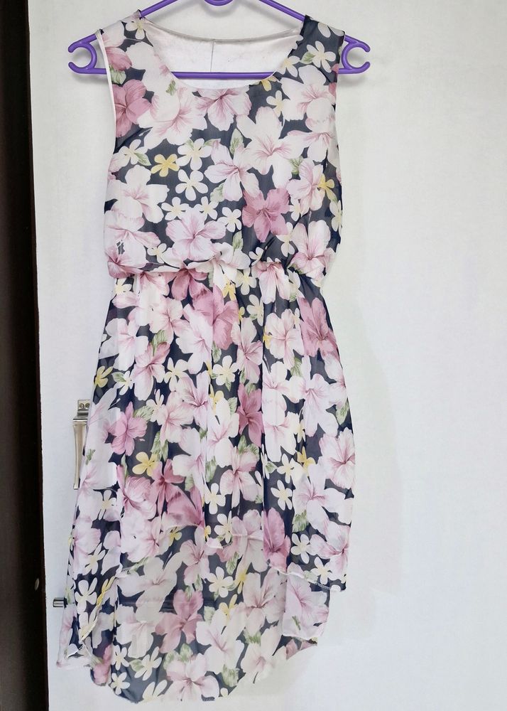 Flower Print Dress