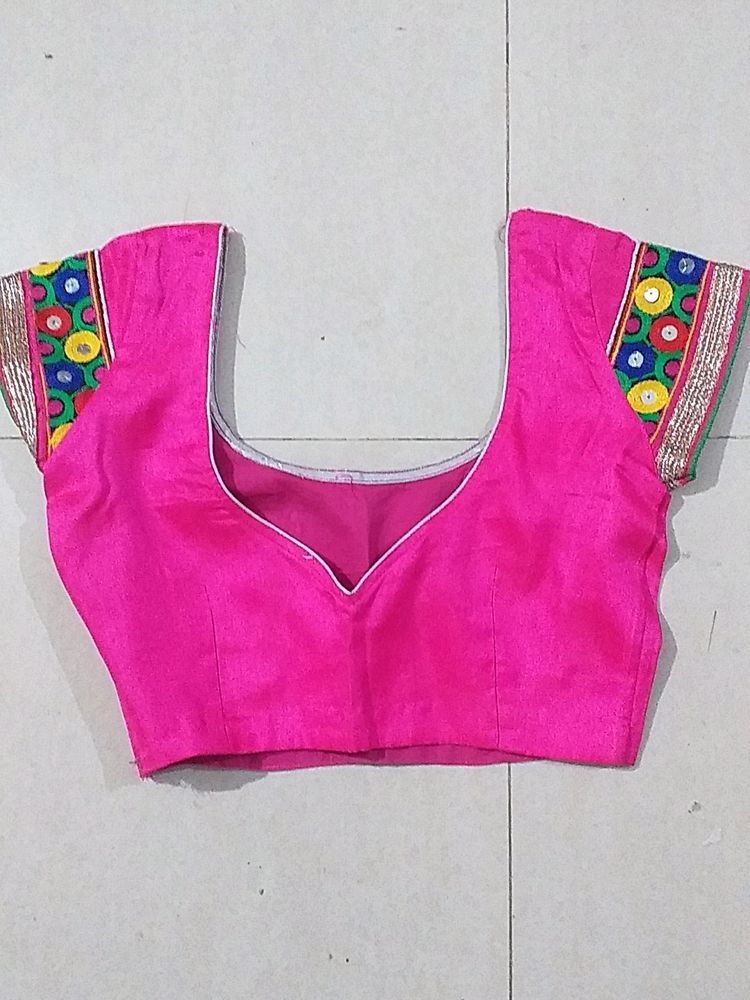 Pink Stiched Blouse