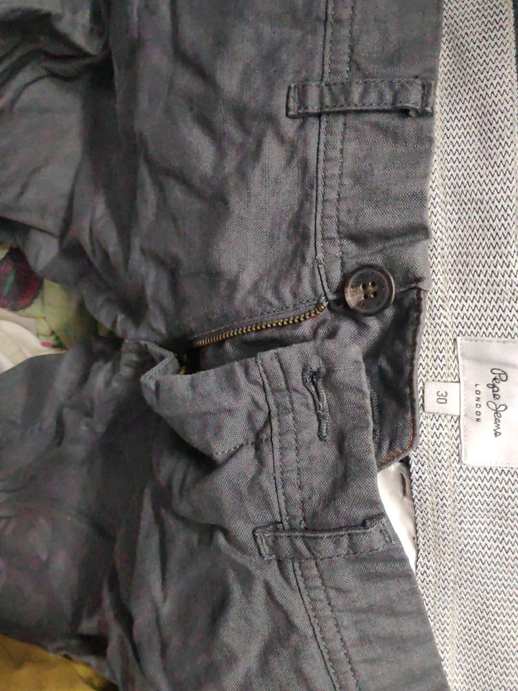 Pepe Jeans London (Grey)& Aeropostale (Brown) Pant