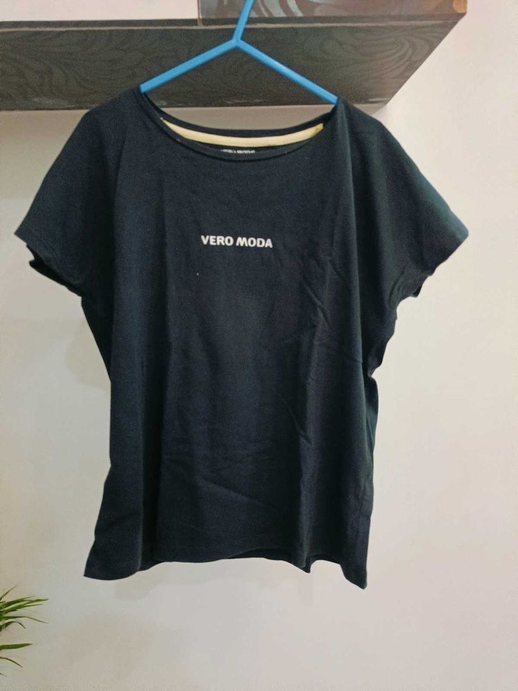 Black Vero Moda Tshirt