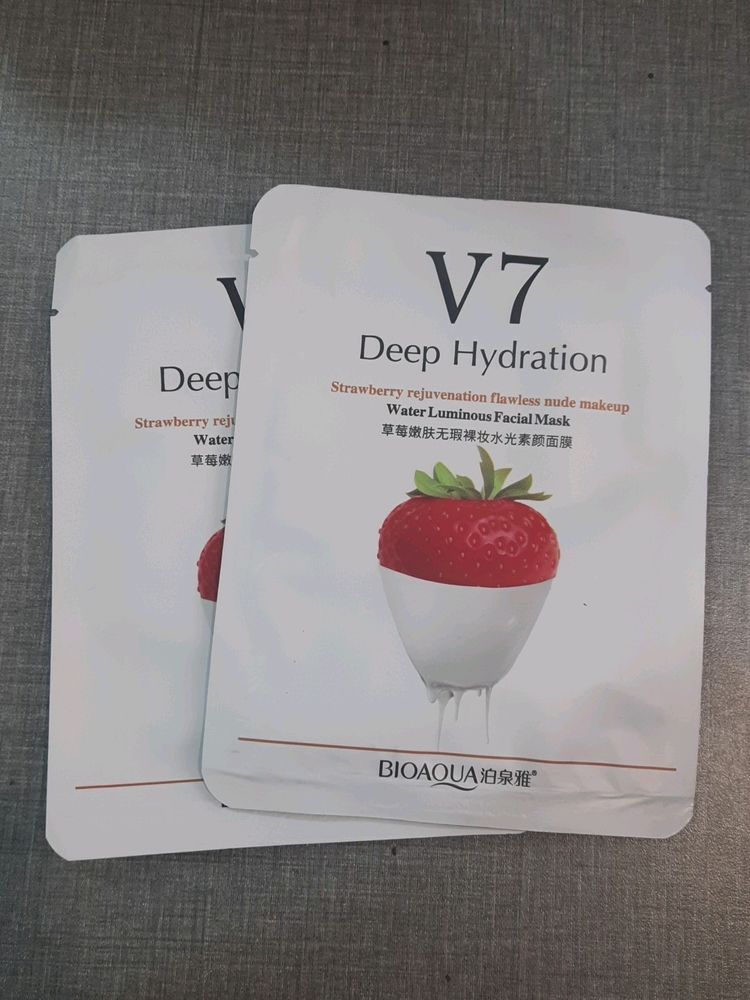 V7 DEEP HYDRATION FACIAL MASK (PACK OF 2)