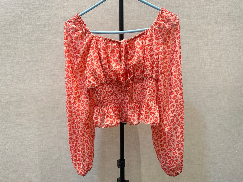 Cute Flowers Summer Top