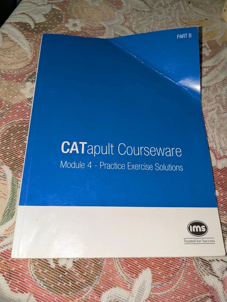 CAT preparation Book Practice Exercise Solutions