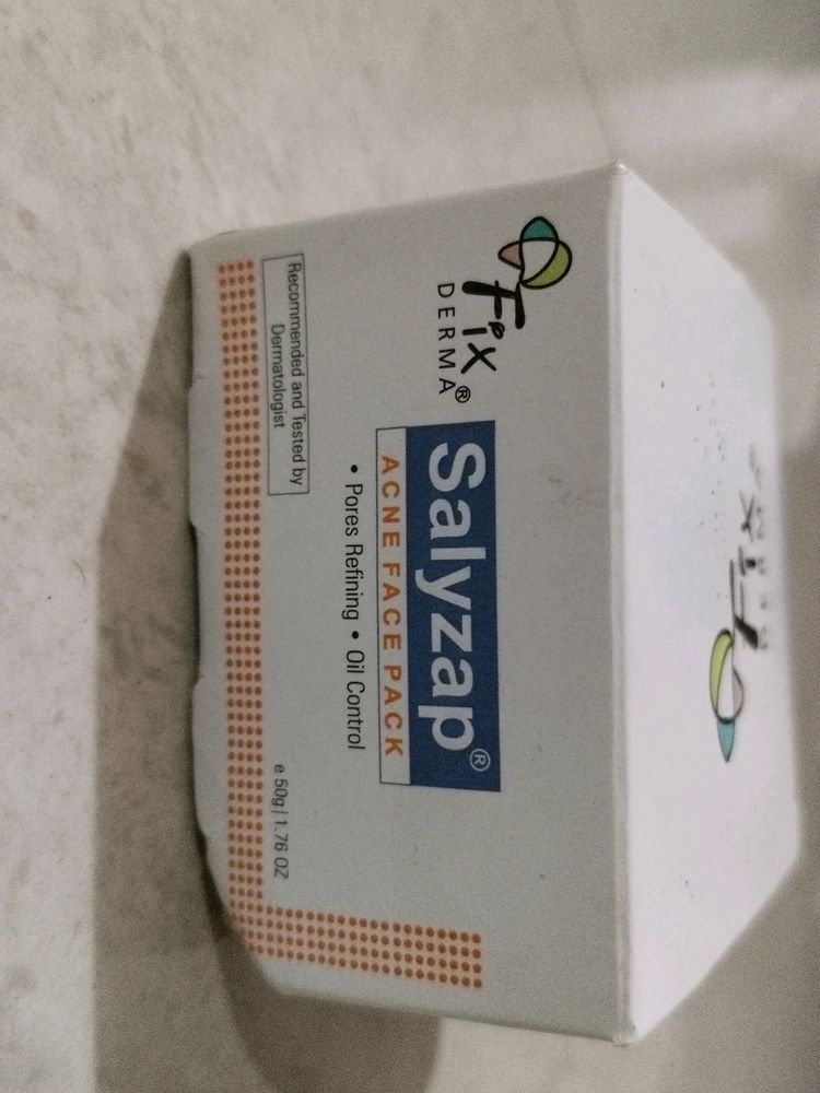 *FIX DERMA*  SALYZAP | ACNE FACE PACK |