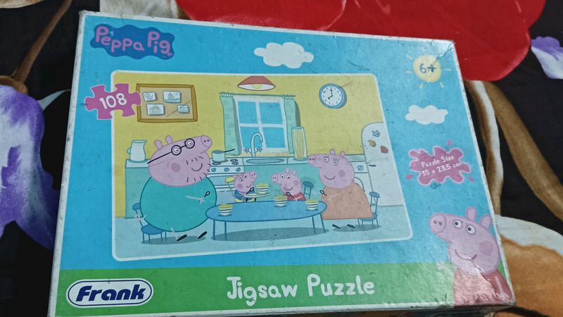 Peppa Pig Puzzle Game