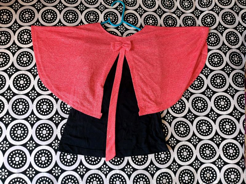 Rose Bow Tie Top