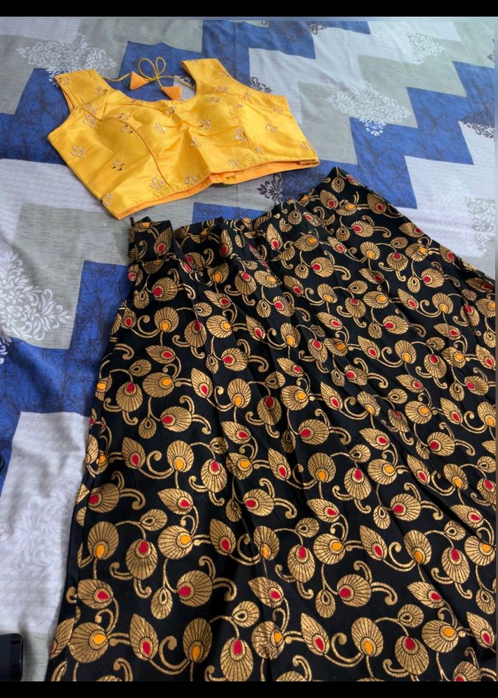 lehanga choli banarsi