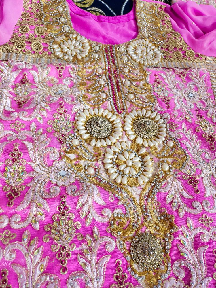 Full Embroidery Suit With Dupatta