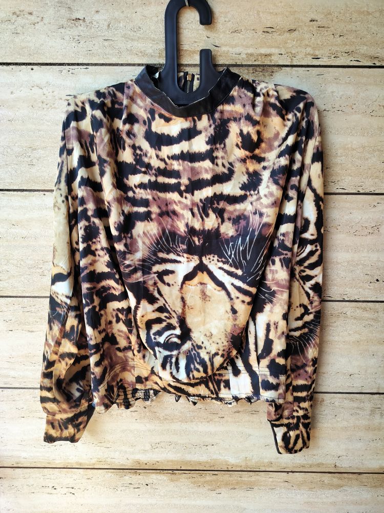 Beautiful Tiger Print Top