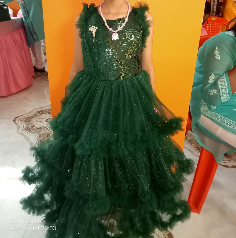 Amazing Party Wear Gown Dress For Kids