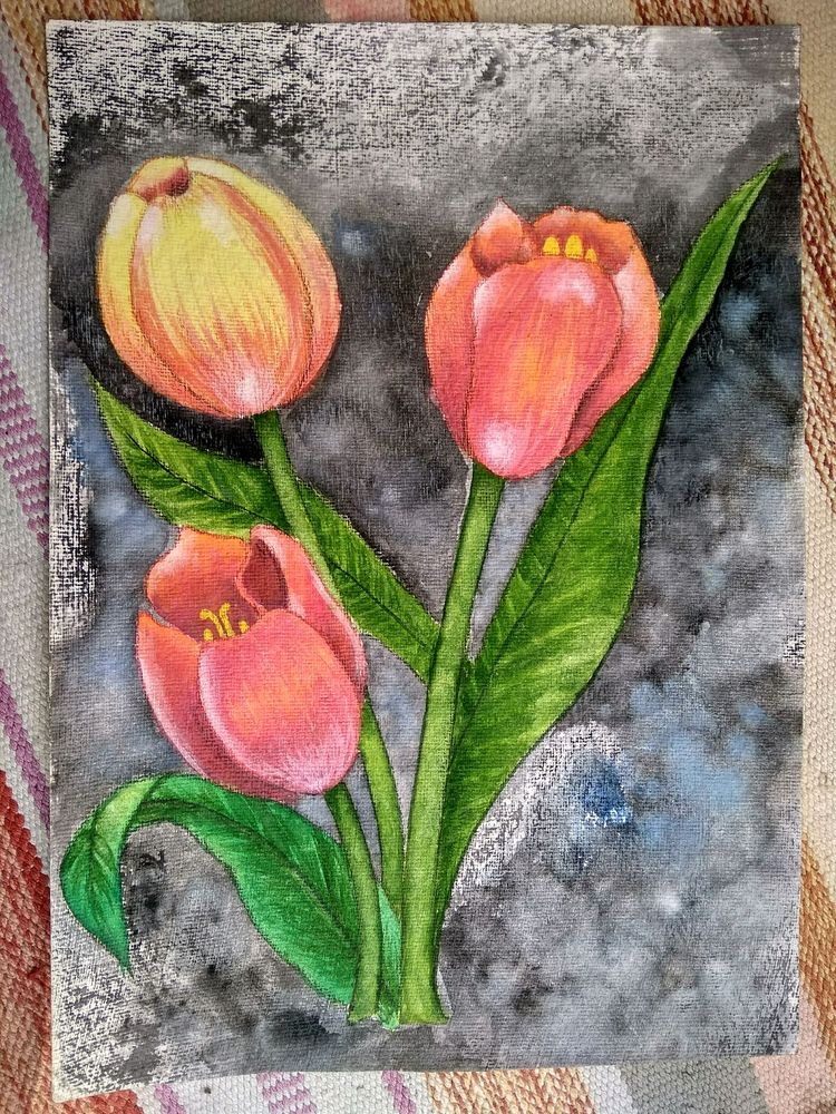 " Flowers" painting