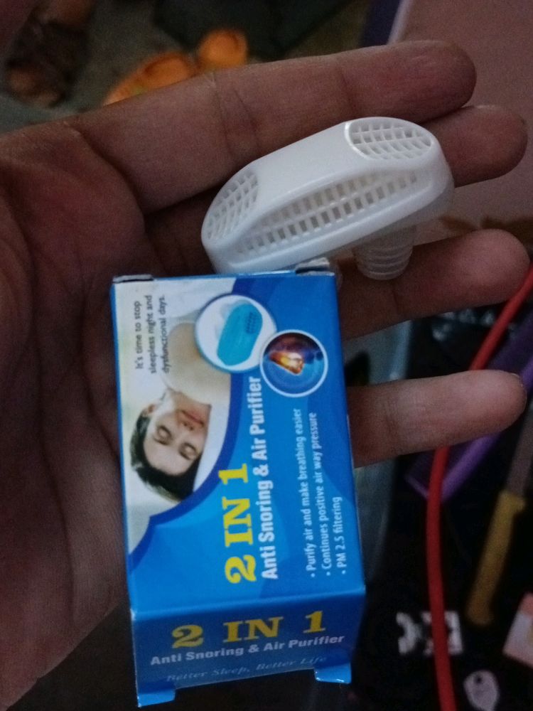 Anti Snoring And Air Purifier