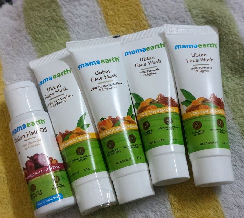 Mamaearth Skin Care Combo With Oil