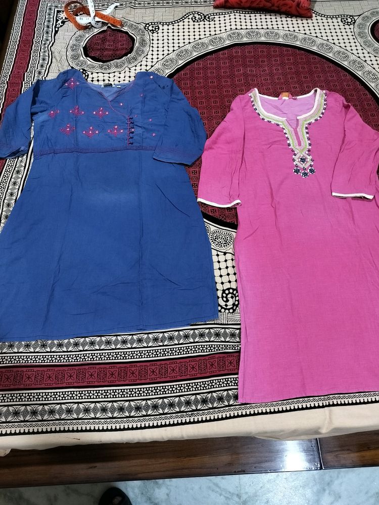 Two Kurtas For Sale In Good Condition