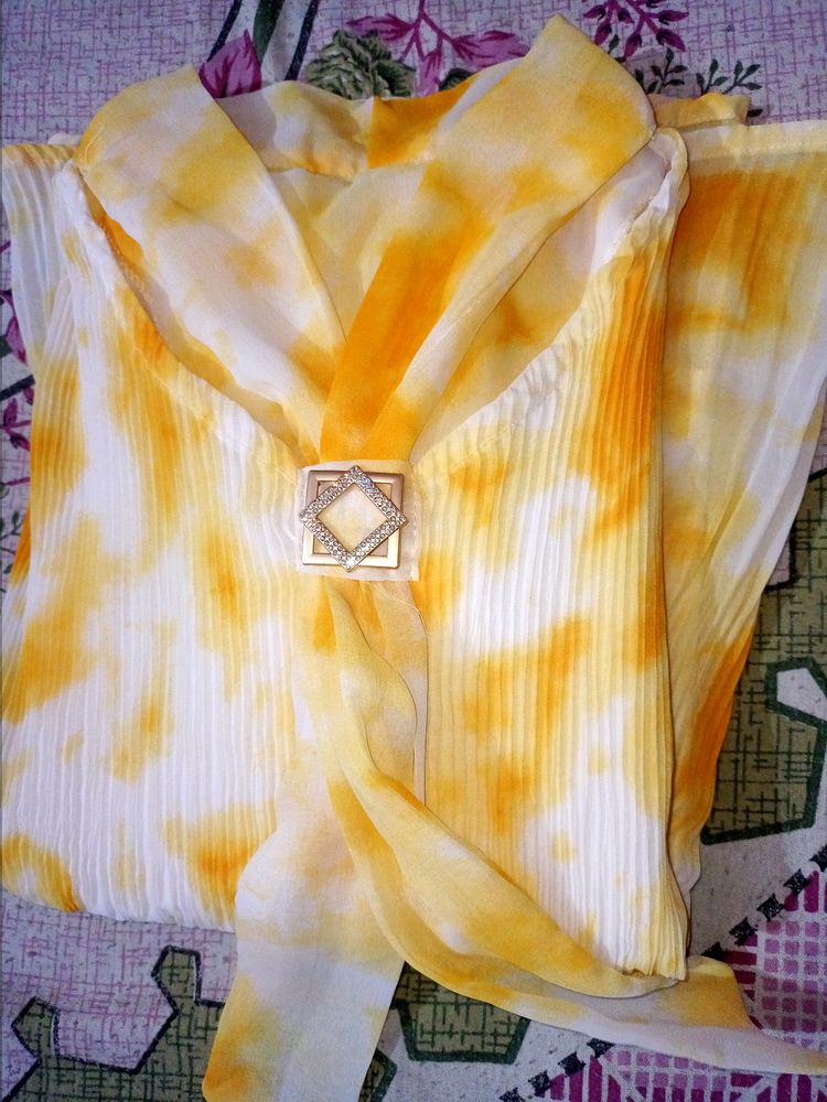 New Yellow Stylish Top