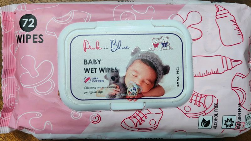 Pink N Blue Baby Wet Wipes