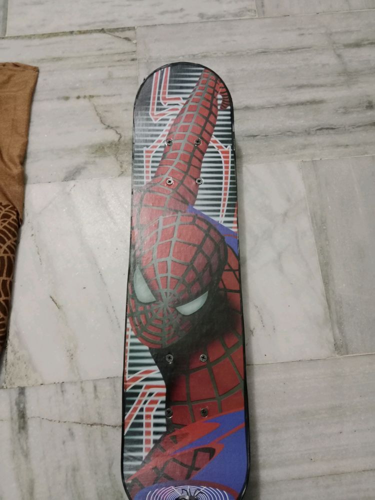 Spiderman Skateboard 3 To 9 Years